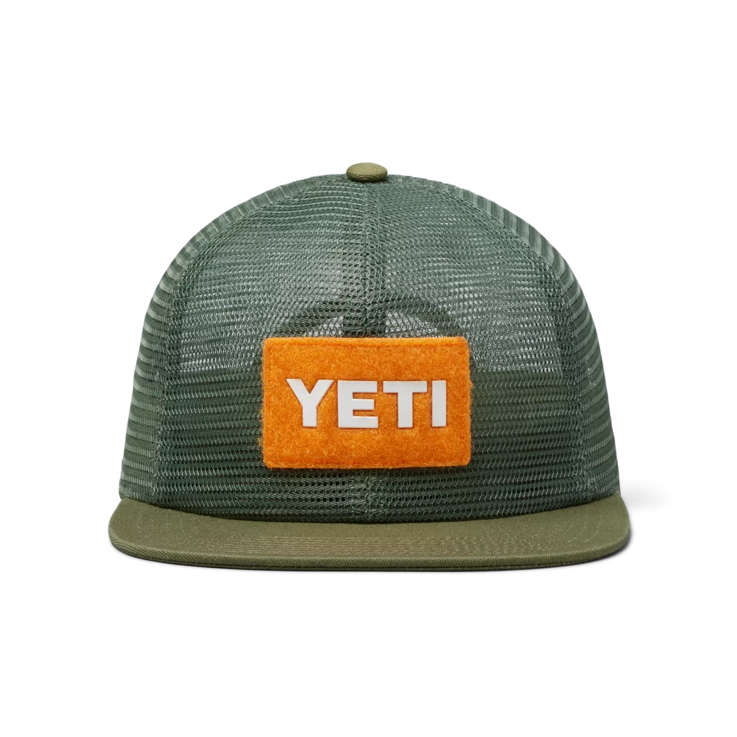 YETI Velcro Badge Mesh Hat - Olive
